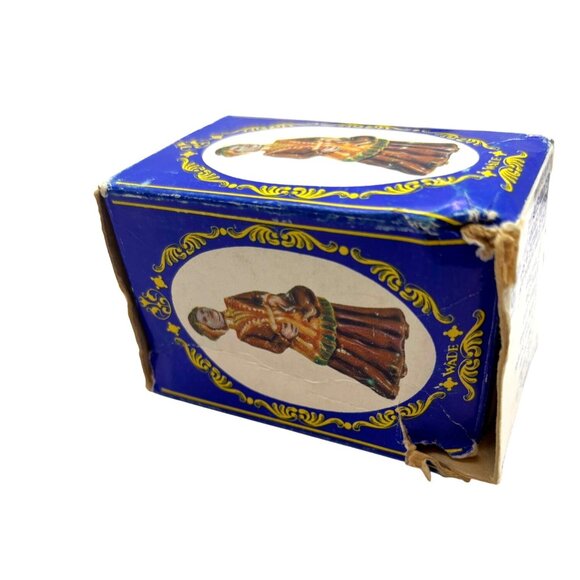 Wade England Nursery Favourites Figurines Mary Lamb Polly Kettle King Cole Boxes - Picture 8 of 9